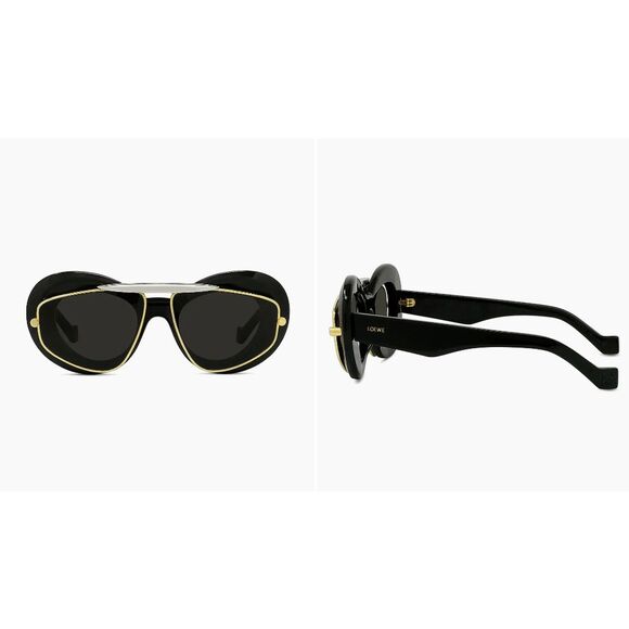 LOEWE Double Frame 47MM Geometric Sunglasses $490 main image 7